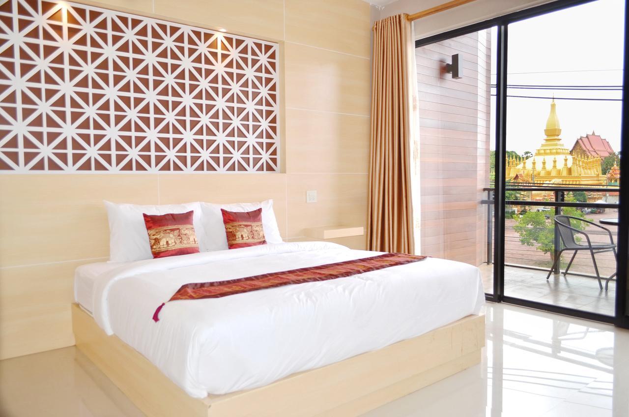 Thatluangview Hotel Viêng Chăn Ngoại thất bức ảnh