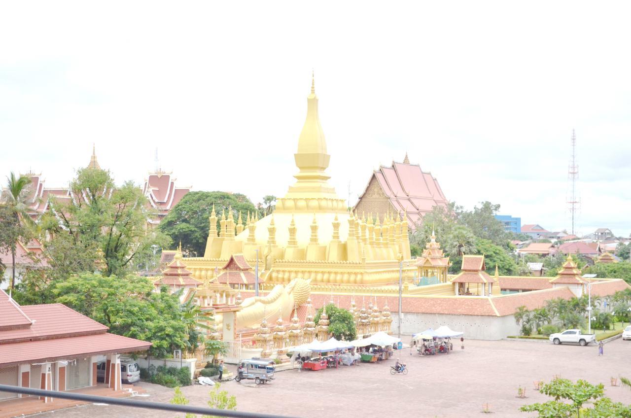 Thatluangview Hotel Viêng Chăn Ngoại thất bức ảnh